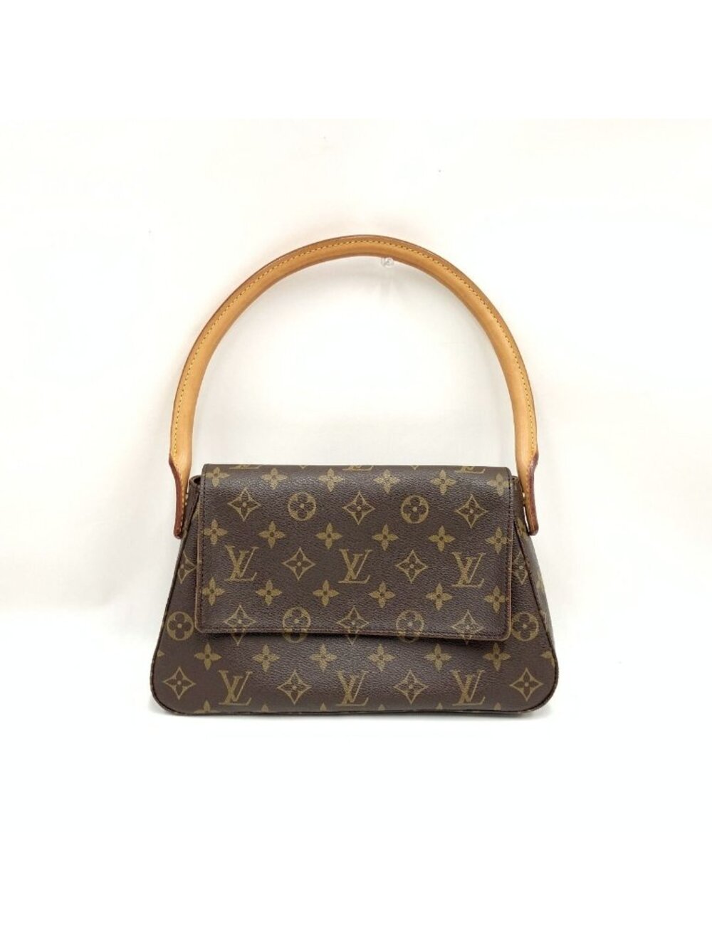 Louis Vuitton Monogram Mini Looping Bag Brown